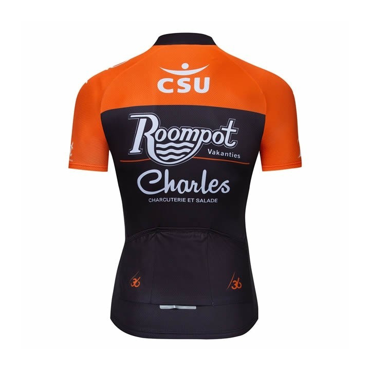 Maillot ciclismo corto Roompot: comodidad y frescura para tus rutas