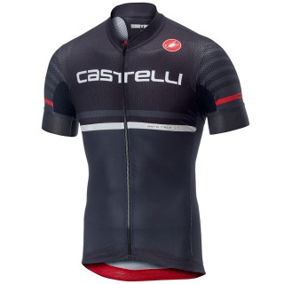 Maillot corto Castelli: comodidad y frescura para tus rutas en bici
