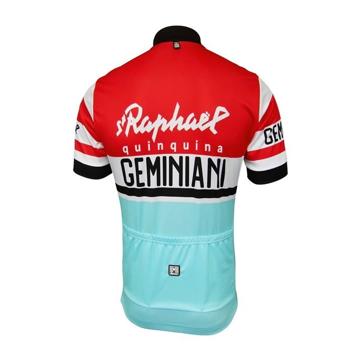 Maillot de ciclismo corto Geminiani: comodidad y estilo para pedalear