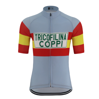 Maillot de ciclismo corto Coppi: comodidad y frescura para tus rutas