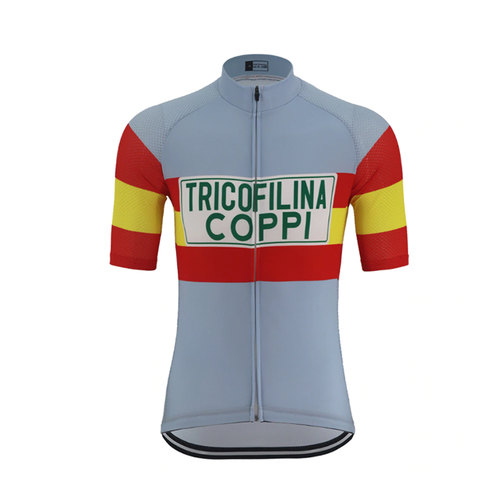Maillot de ciclismo corto Coppi: comodidad y frescura para tus rutas