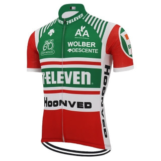Maillot ciclismo corto 7 Eleven: comodidad y frescura para tus rutas