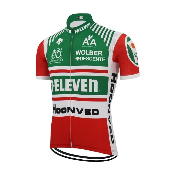 Maillot ciclismo corto 7 Eleven: comodidad y frescura para tus rutas