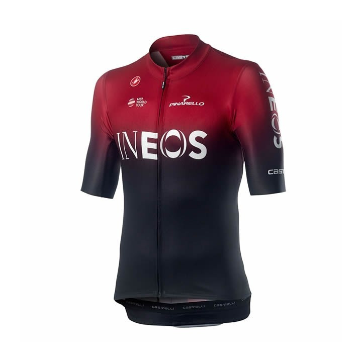 Maillot de ciclismo corto Ineos: comodidad y frescura para cada pedalada