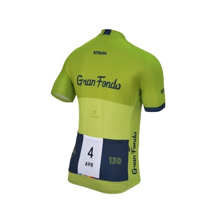 Maillot de ciclismo corto Strava: comodidad y frescura para tus rutas