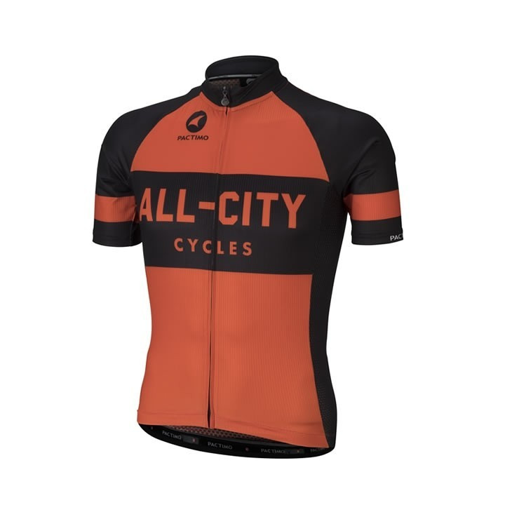 Maillot ciclismo corto All City: comodidad y frescura para tus rutas