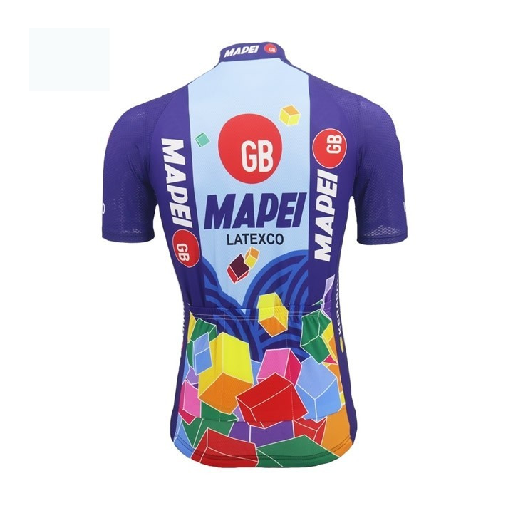 Maillot corto Mapei: comodidad y frescura en tus rutas en bici