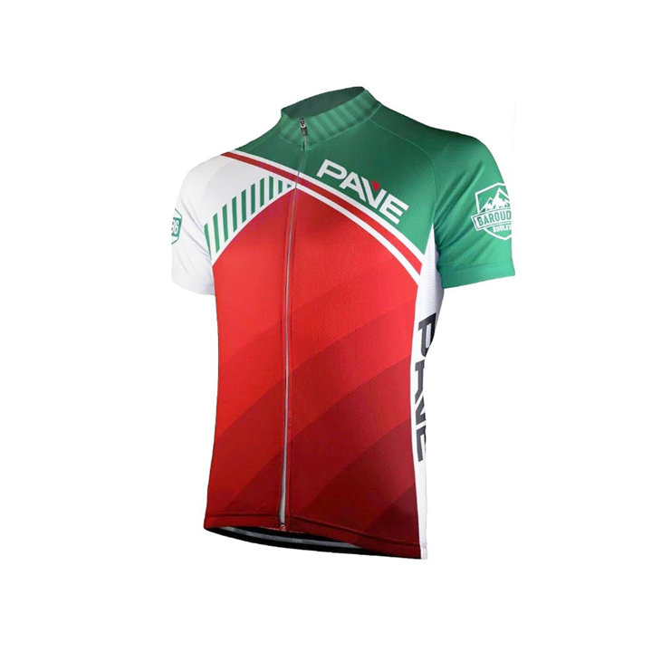 Maillot corto de ciclismo Pave: comodidad y frescura para todos los ciclistas