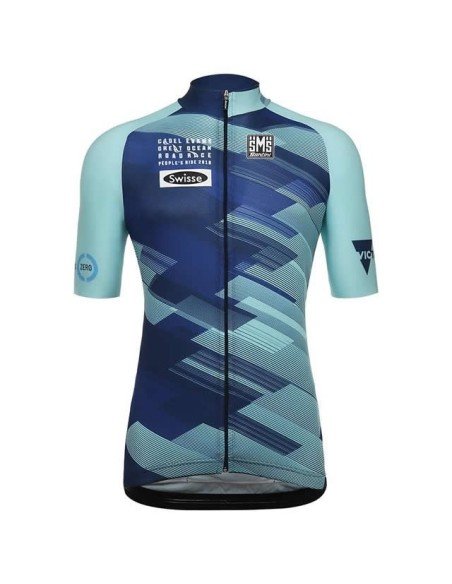 Maillot de ciclismo corto Santini: comodidad y frescura para tus rutas