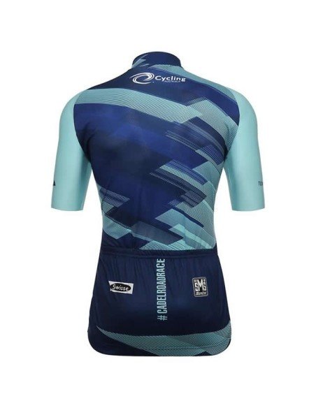 Maillot de ciclismo corto Santini: comodidad y frescura para tus rutas