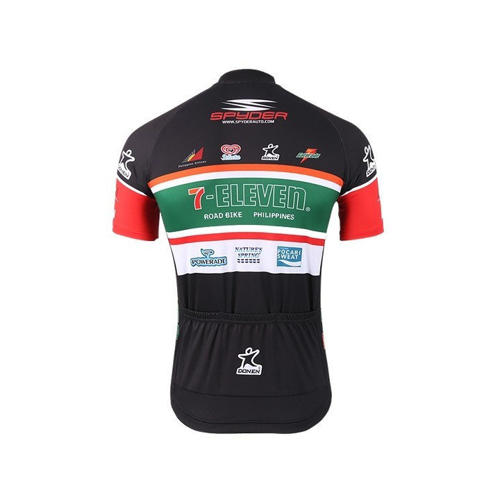 Maillot ciclismo corto 7 Eleven: comodidad y estilo para tus rutas
