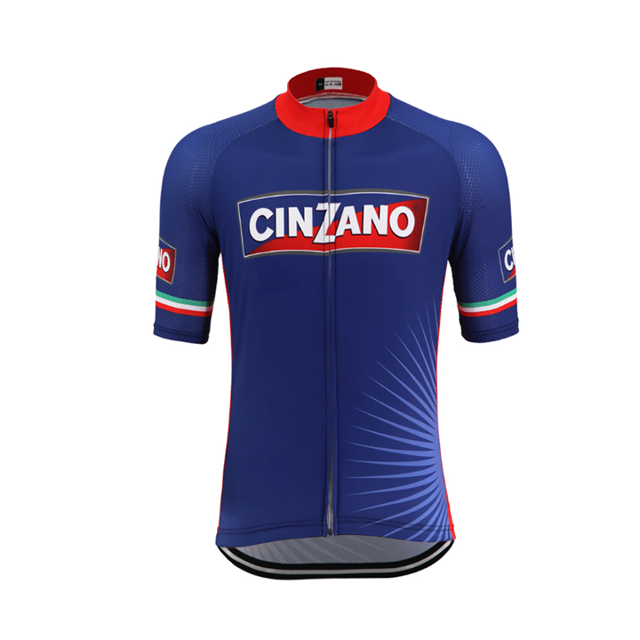 Maillot de ciclismo corto Cinzano: comodidad y frescura para tus rutas