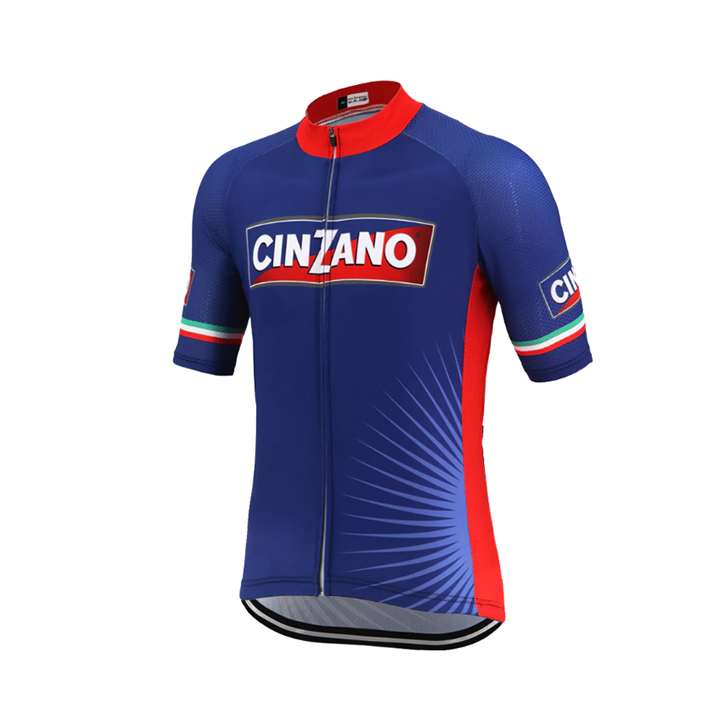 Maillot de ciclismo corto Cinzano: comodidad y frescura para tus rutas