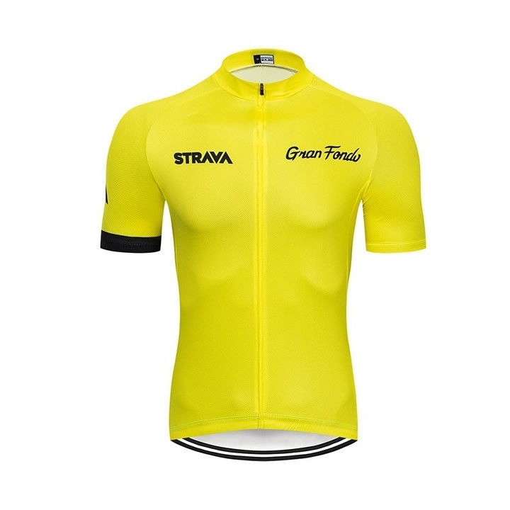 Maillot de ciclismo corto Strava: comodidad y frescura para tus rutas