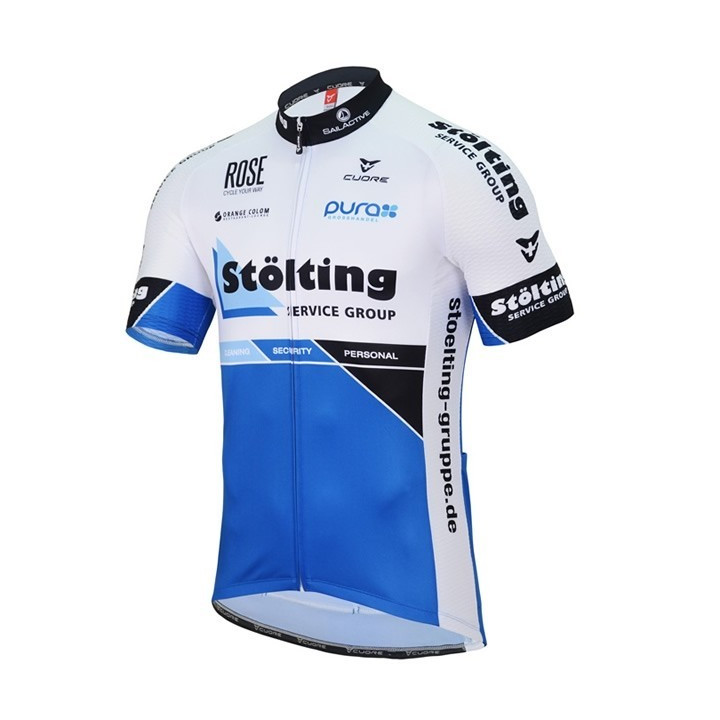 Maillot de ciclismo corto Stolting: comodidad y frescura para tus rutas