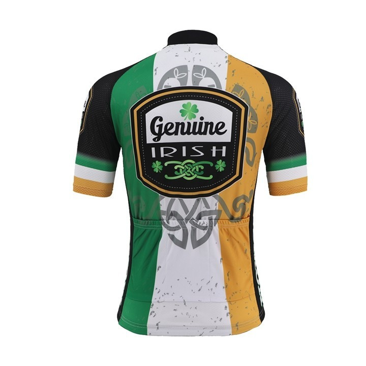 Maillot ciclismo corto Irish: comodidad y frescura en cada pedaleada