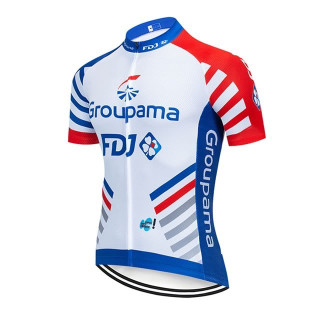 Maillot ciclismo corto FDJ: comodidad y frescura para tus rutas en bicicleta