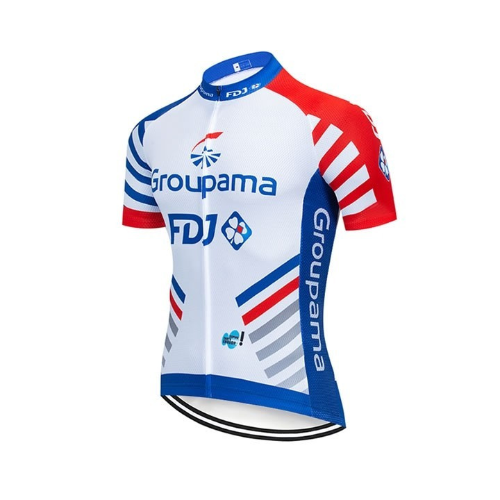 Maillot ciclismo corto FDJ: comodidad y frescura para tus rutas en bicicleta