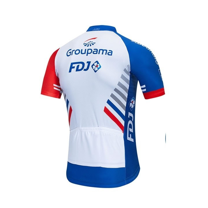 Maillot ciclismo corto FDJ: comodidad y frescura para tus rutas en bicicleta