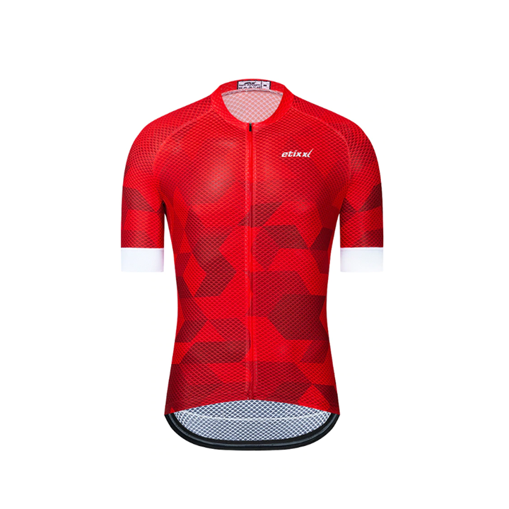 Maillot de ciclismo corto Etixx: comodidad y frescura para tus rutas