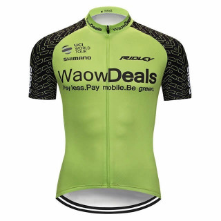 Maillot ciclismo corto WaowDeals para ciclistas cómodos y frescos