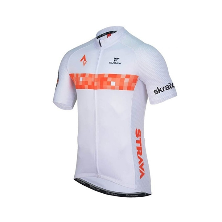 Maillot ciclismo corto Strava: comodidad y frescura para tus rutas