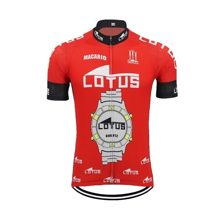 Maillot de ciclismo corto Lotus: comodidad y frescura para tus rutas