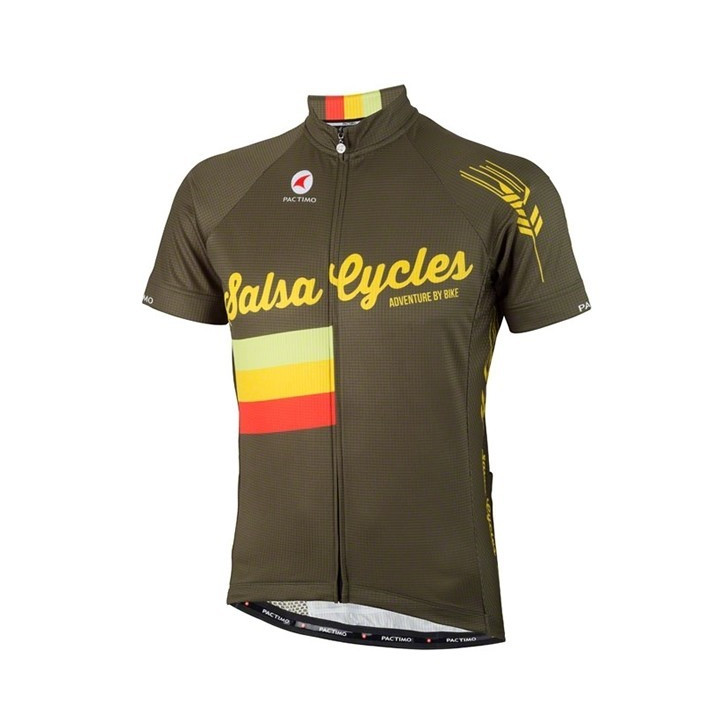 Maillot de ciclismo corto Salsa Cycles: comodidad y frescura en cada pedaleo