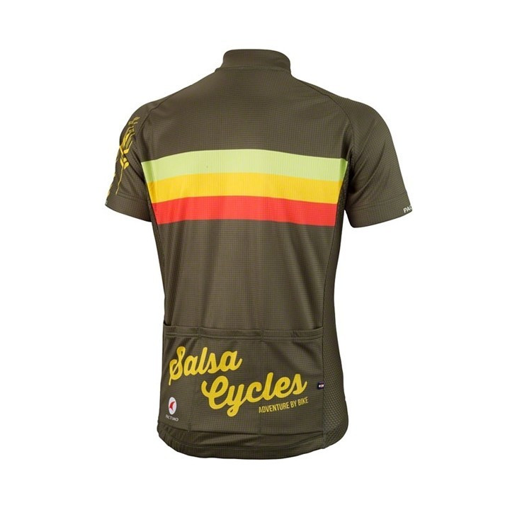 Maillot de ciclismo corto Salsa Cycles: comodidad y frescura en cada pedaleo