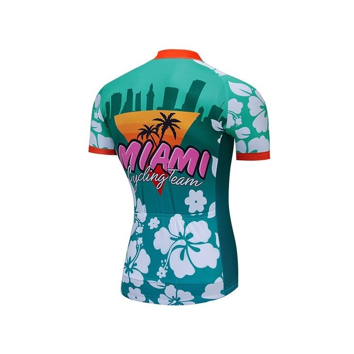 Maillot de ciclismo corto Miami: comodidad y frescura para tus rutas