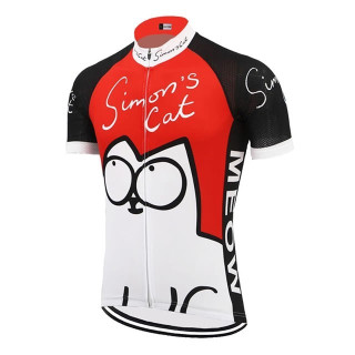 Maillot de ciclismo corto Simons Cat: comodidad y frescura para tus rutas