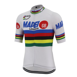 Maillot corto Mapei: comodidad y estilo para tus rutas en bici