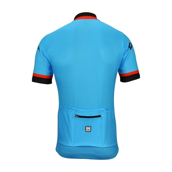 Maillot corto Salvarani para ciclistas: comodidad y frescura en cada pedalada