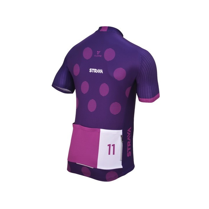 Maillot de ciclismo corto Strava: comodidad y frescura para tus rutas
