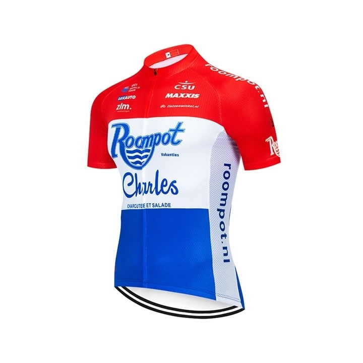 Maillot ciclismo corto Roompot: comodidad y frescura para tus rutas