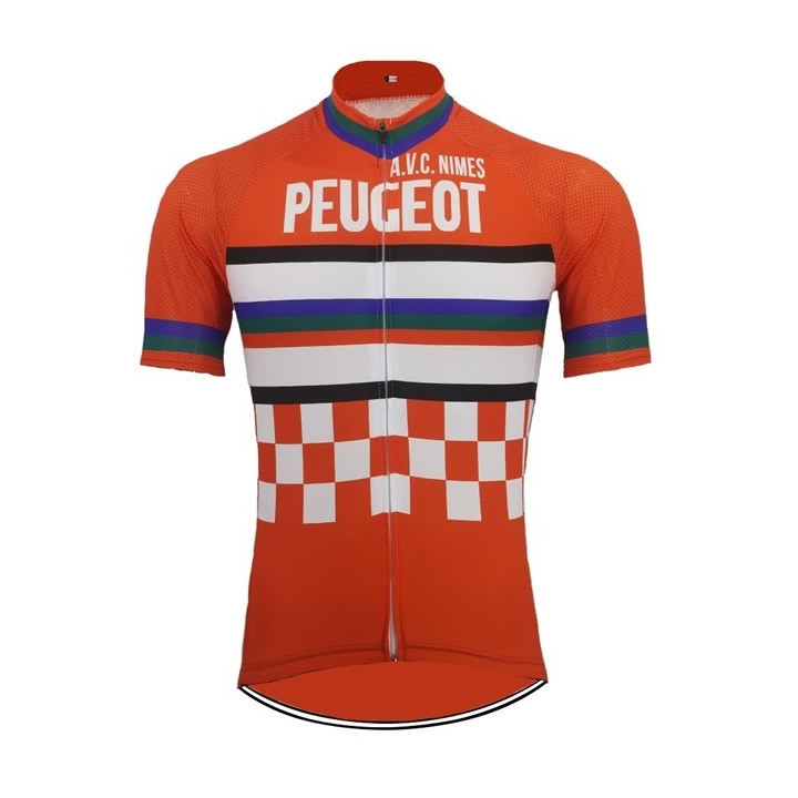 Maillot de ciclismo corto Peugeot: comodidad y frescura para tus rutas