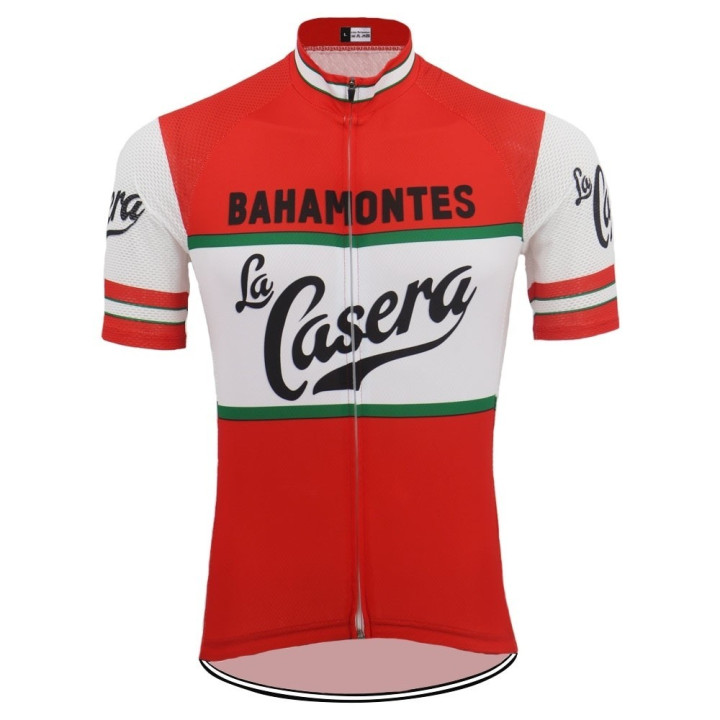 Maillot de ciclismo corto La Casera: comodidad y frescura para tus rutas