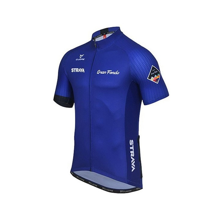 Maillot de ciclismo corto Strava: comodidad y frescura para tus rutas