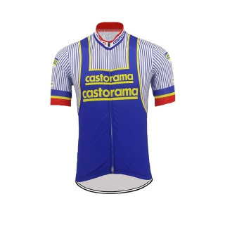 Maillot de ciclismo corto Castorama: comodidad y estilo para pedalear