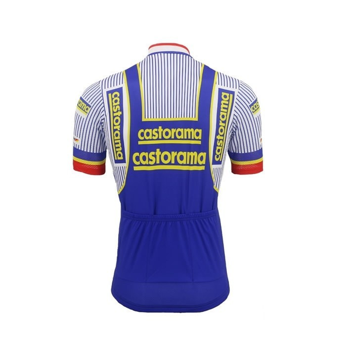 Maillot de ciclismo corto Castorama: comodidad y estilo para pedalear