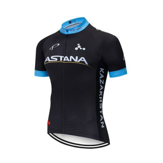 Maillot de ciclismo corto Astana: comodidad y frescura para tus rutas