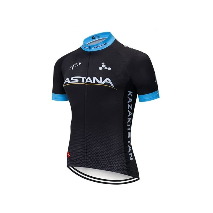 Maillot de ciclismo corto Astana: comodidad y frescura para tus rutas