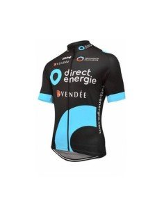 Maillot ciclismo corto Direct Energie: comodidad y frescura para tus rutas