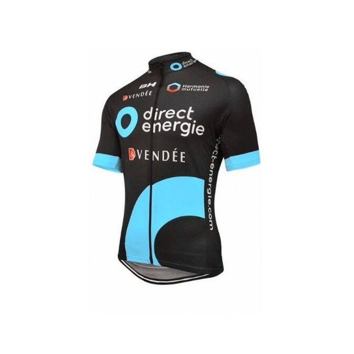 Maillot ciclismo corto Direct Energie: comodidad y frescura para tus rutas