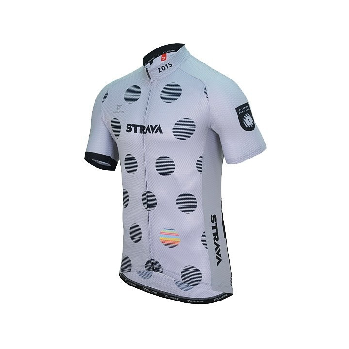 Maillot ciclismo corto Strava: comodidad y frescura en cada pedaleada