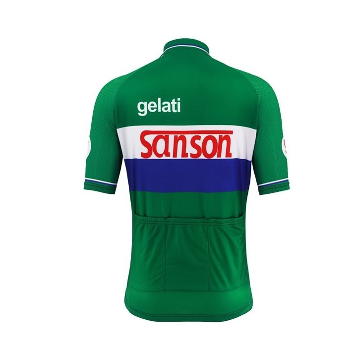 Maillot ciclismo corto Sanson: comodidad y frescura para tus rutas