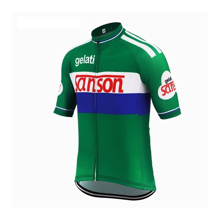 Maillot ciclismo corto Sanson: comodidad y frescura para tus rutas