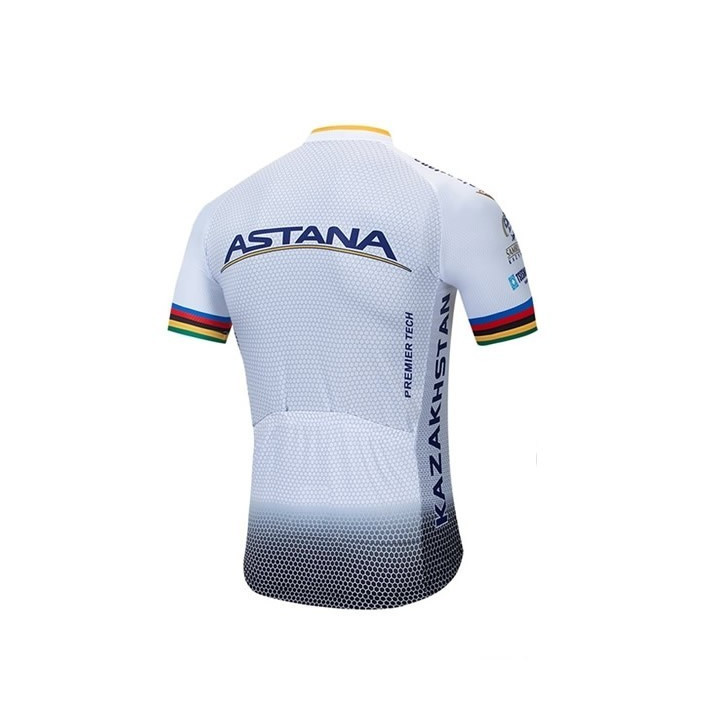 Maillot corto de ciclismo Astana: comodidad y estilo para tus rutas