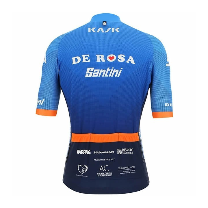 Maillot de ciclismo corto De Rosa: comodidad y frescura para tus rutas