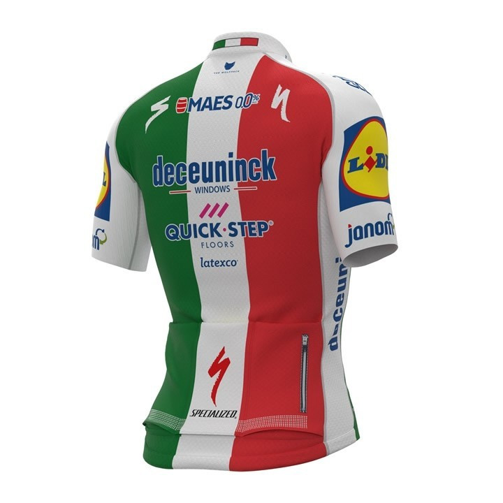 Maillot corto Quick Step: comodidad y frescura para tus rutas en bici